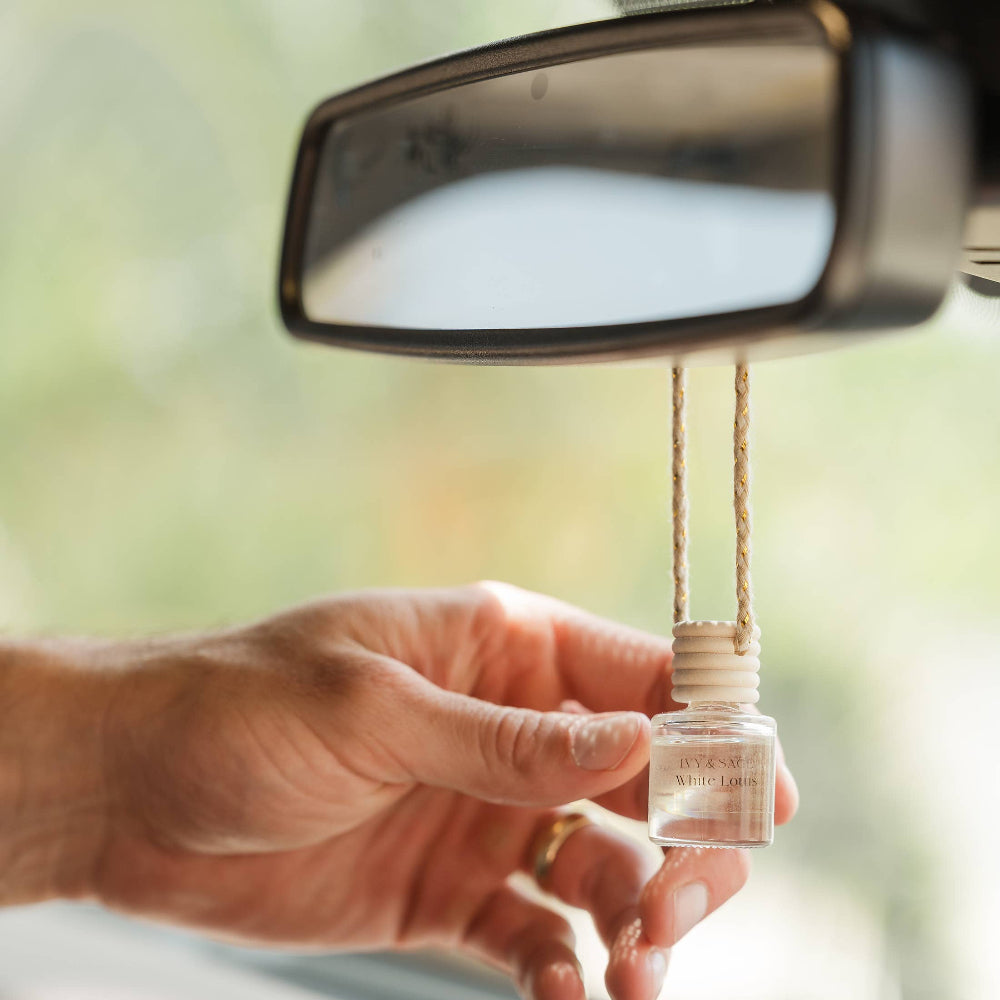 Ivy & Sage Collection - Cactus Flower: Car Diffuser: Packaged