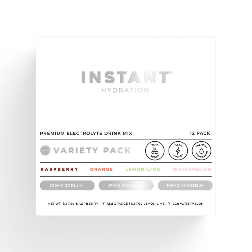 Instant Hydration - Premium Electrolyte Mix: Variety Pack- 12ct