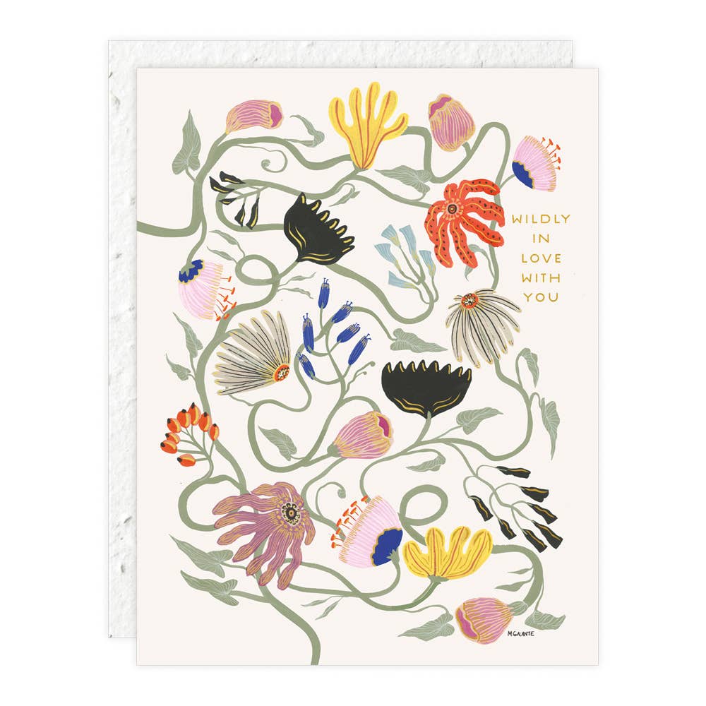 Seedlings - Widly In Love - Love + Friendship Card