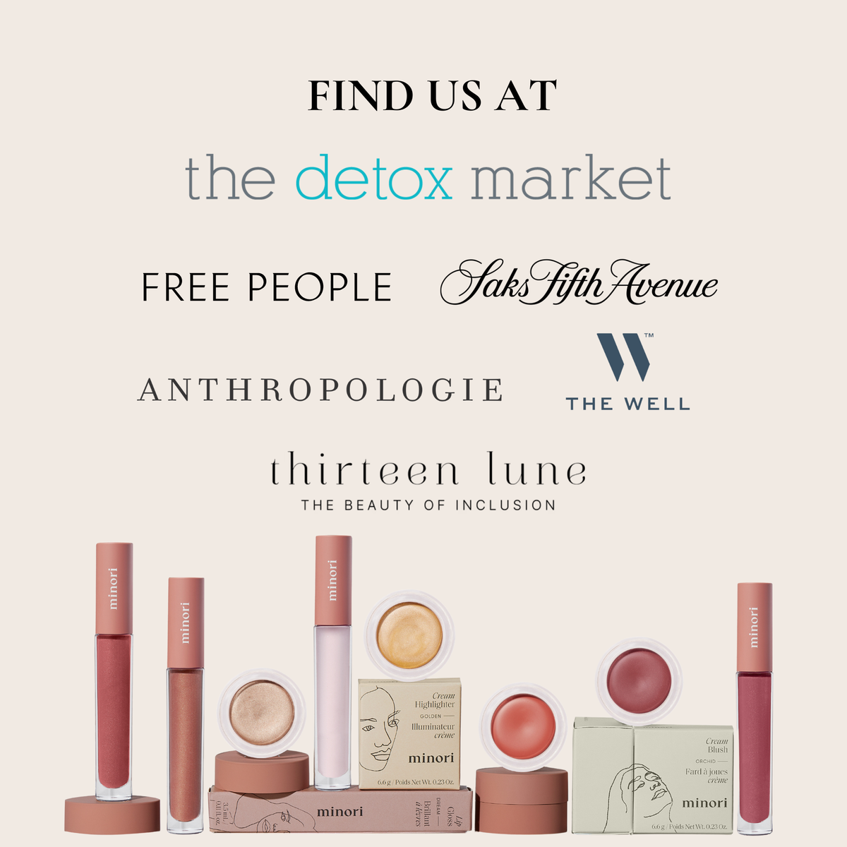 Minori No Makeup Glow Kit Gift Set