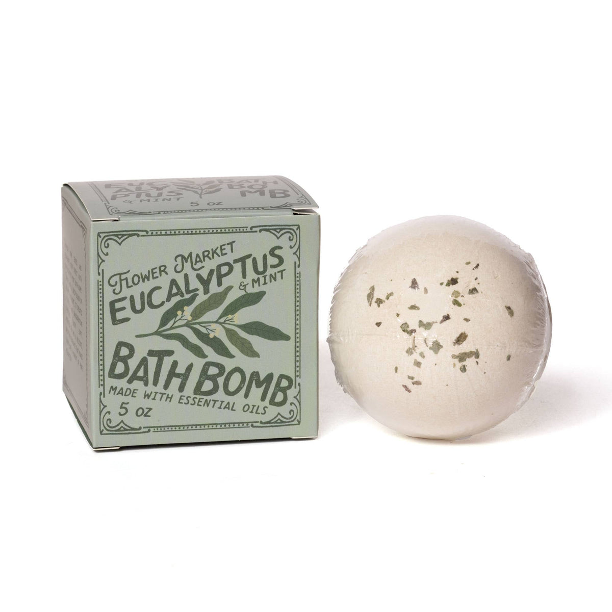 123 Farm Eucalyptus & Mint Bath Bomb Aromatherapy 5 oz