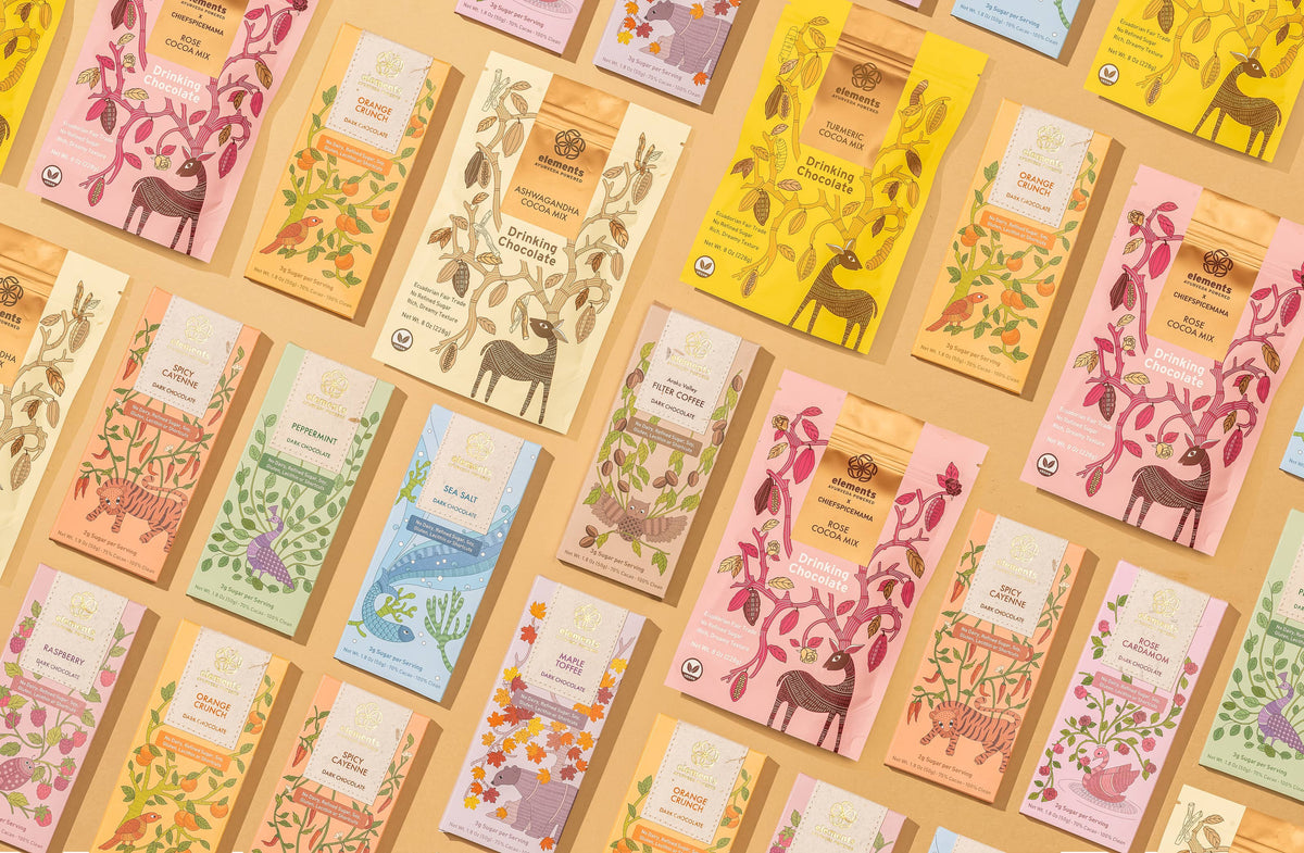 Elements Truffles Rose Drinking Chocolate