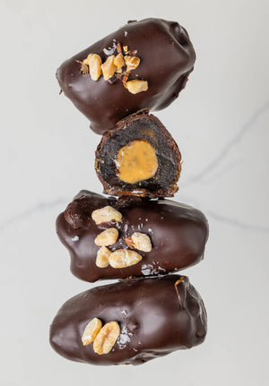 Date Better Snacks | Peanut Butter Crunch | Chocolate Covered Dates