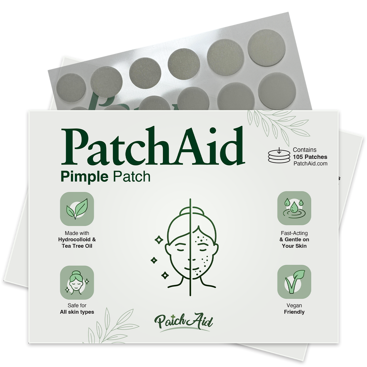 PatchAid - Pimple Patch - Advanced Acne Relief & Clear Skin
