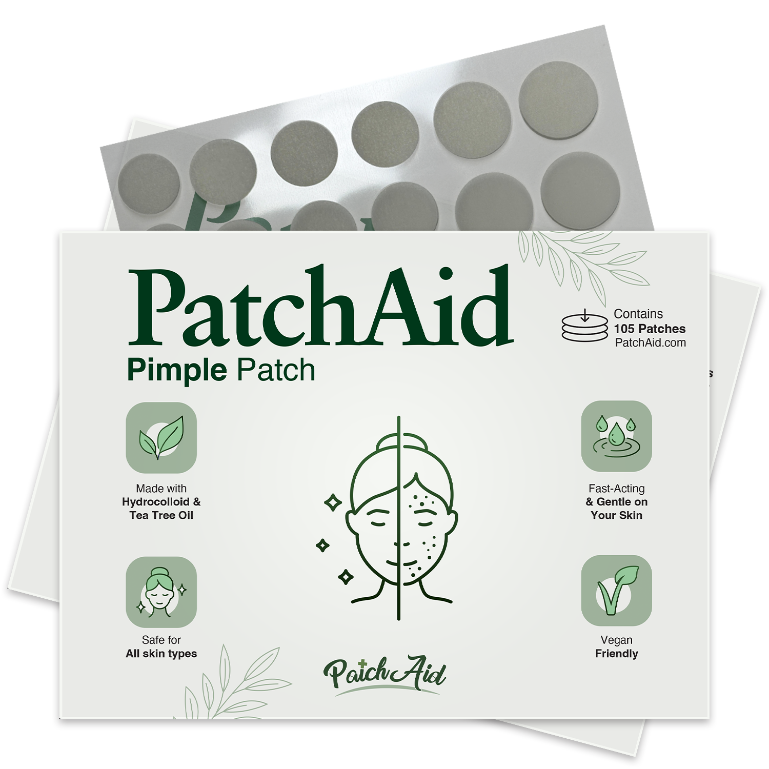 PatchAid - Pimple Patch - Advanced Acne Relief & Clear Skin