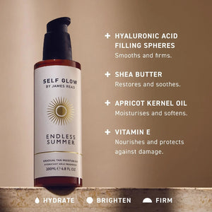 Self Glow by James Read Endless Summer Gradual Tan Moisturiser