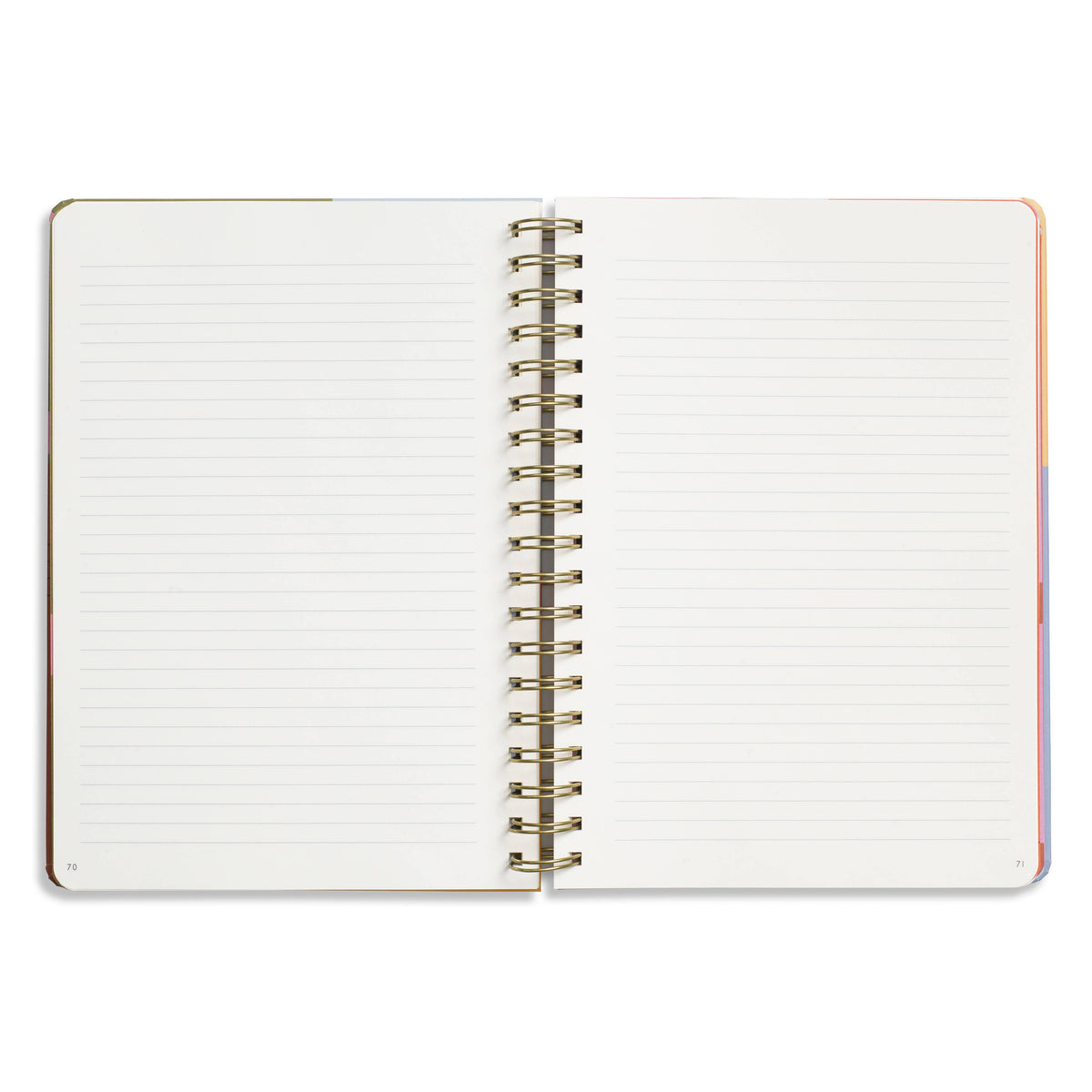 Papier Lined Notebook | Hardcover Spiral | Notes