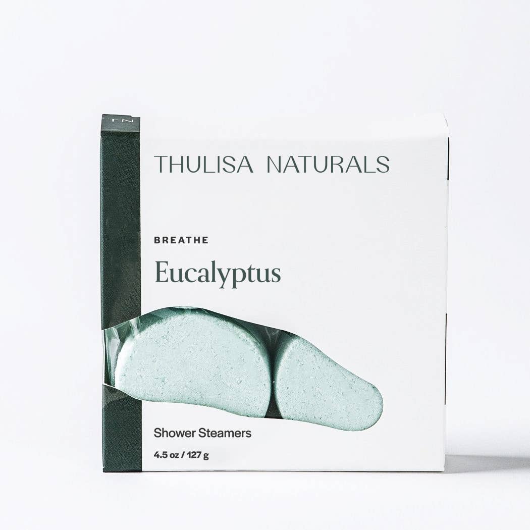 Thulisa Naturals | Bath + Body - Breathe Shower Steamers | Eucalyptus