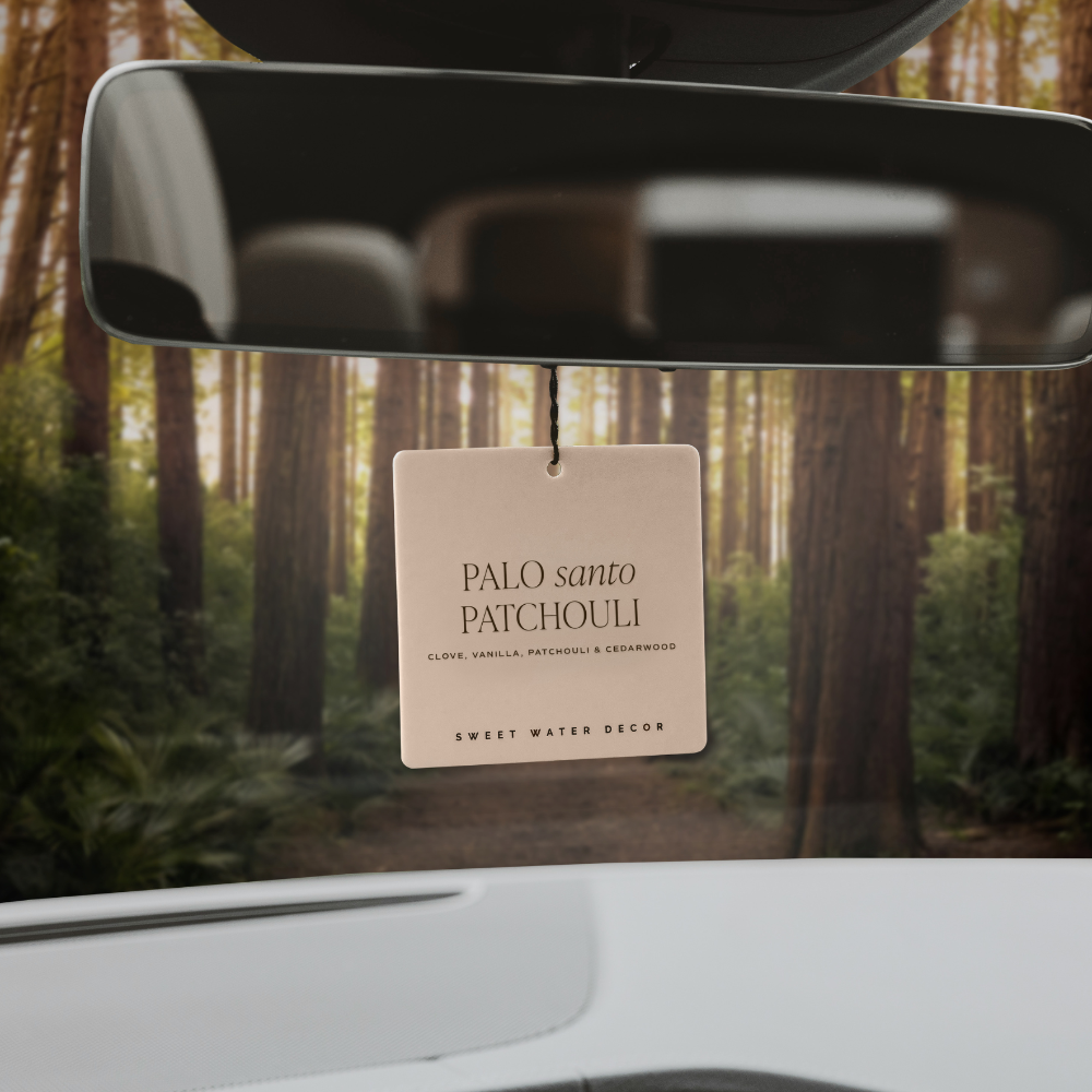 Sweet Water Decor Palo Santo Patchouli Hanging Air Freshener