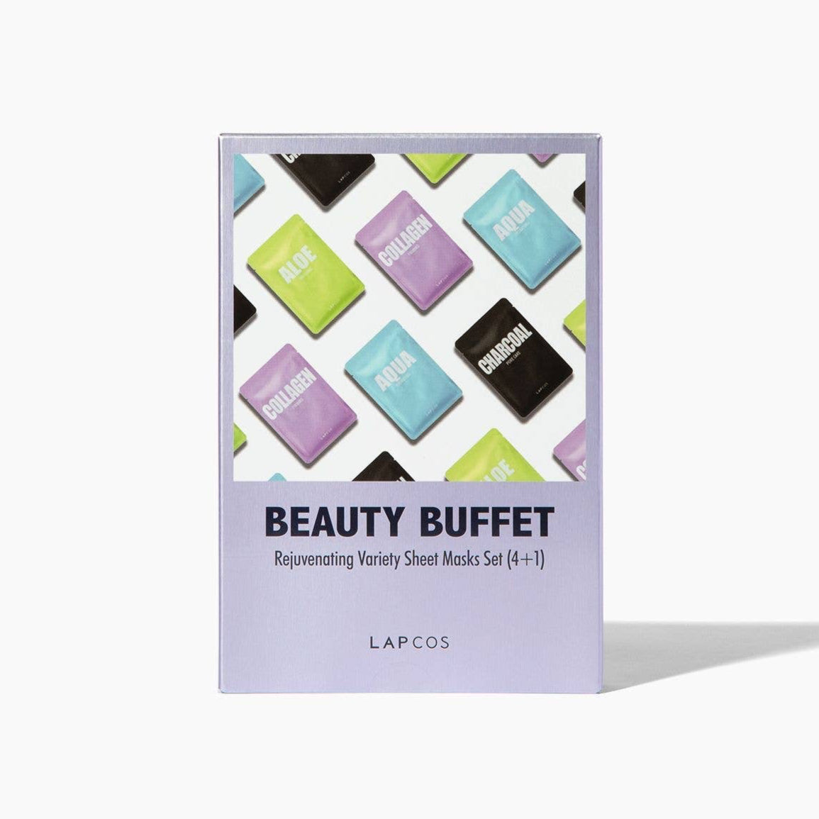 Lapcos Beauty Buffet product packaging on a white background