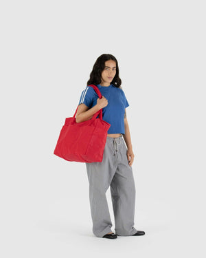 Baggu Small Cloud Carry-On | Candy Apple