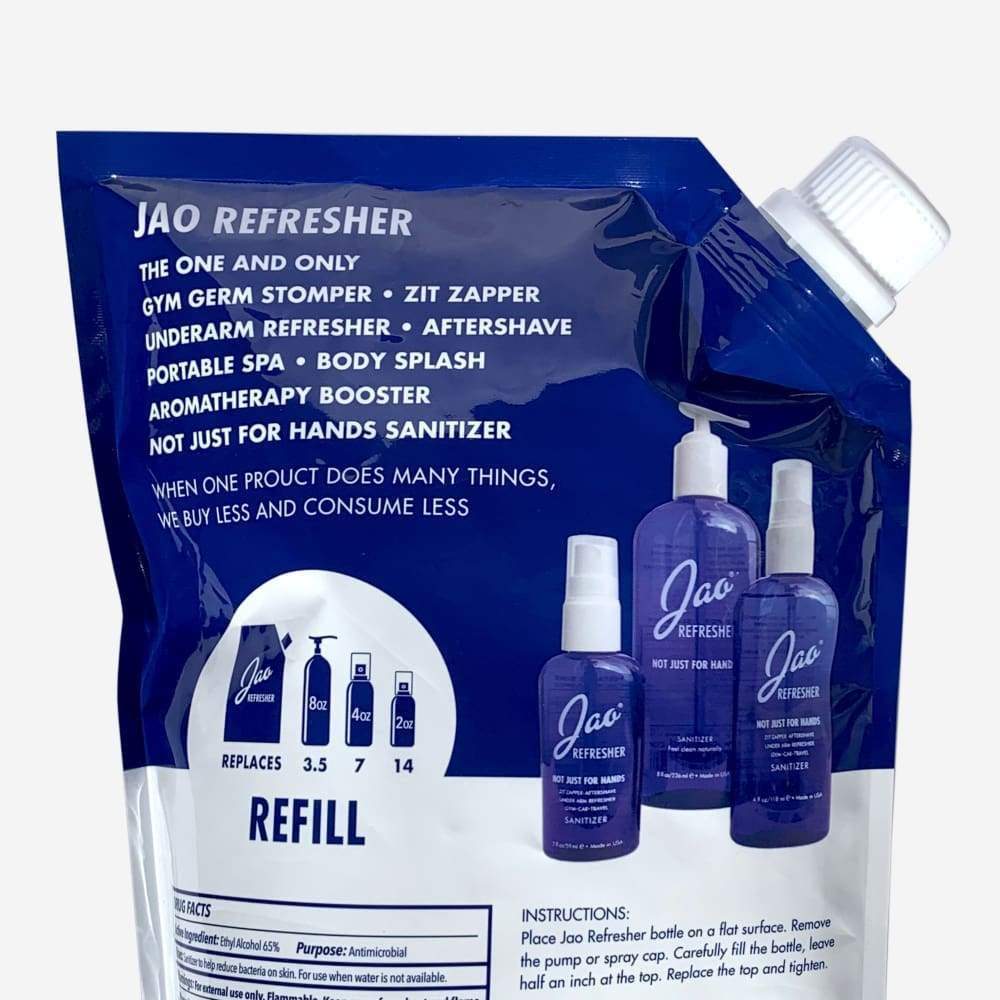 Jao Refresher Hand Sanitizer | 28.4 oz Refill Pouch