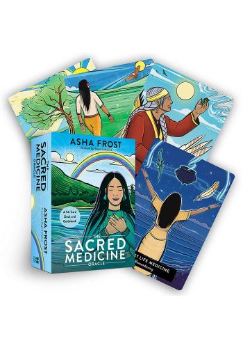 The Sacred Medicine Oracle | A 56-Card Deck and Guidebook by Asha Frost