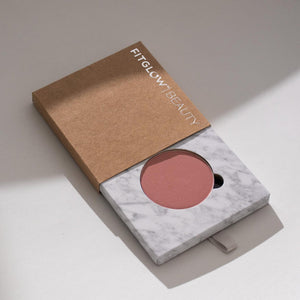Fitglow Beauty Multi-Use Pressed + Cream Color | Skincare-infused Color Eyeshadow + Blush + Brow + Illuminator + Corrector