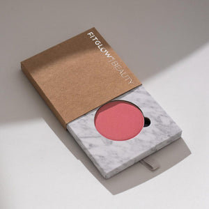Fitglow Beauty Multi-Use Pressed + Cream Color | Skincare-infused Color Eyeshadow + Blush + Brow + Illuminator + Corrector