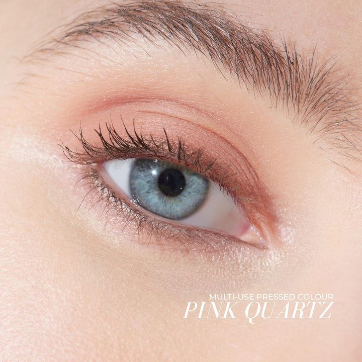 Fitglow Beauty Multi-Use Pressed + Cream Color | Skincare-infused Color Eyeshadow + Blush + Brow + Illuminator + Corrector