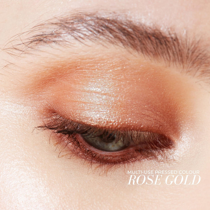 Fitglow Beauty Multi-Use Pressed + Cream Color | Skincare-infused Color Eyeshadow + Blush + Brow + Illuminator + Corrector