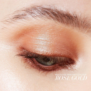 Fitglow Beauty Multi-Use Pressed + Cream Color | Skincare-infused Color Eyeshadow + Blush + Brow + Illuminator + Corrector