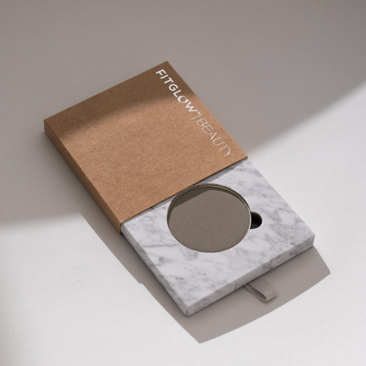 Fitglow Beauty Multi-Use Pressed + Cream Color | Skincare-infused Color Eyeshadow + Blush + Brow + Illuminator + Corrector