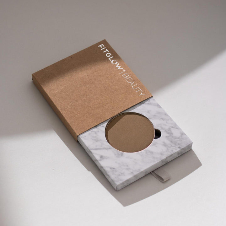 Fitglow Beauty Multi-Use Pressed + Cream Color | Skincare-infused Color Eyeshadow + Blush + Brow + Illuminator + Corrector