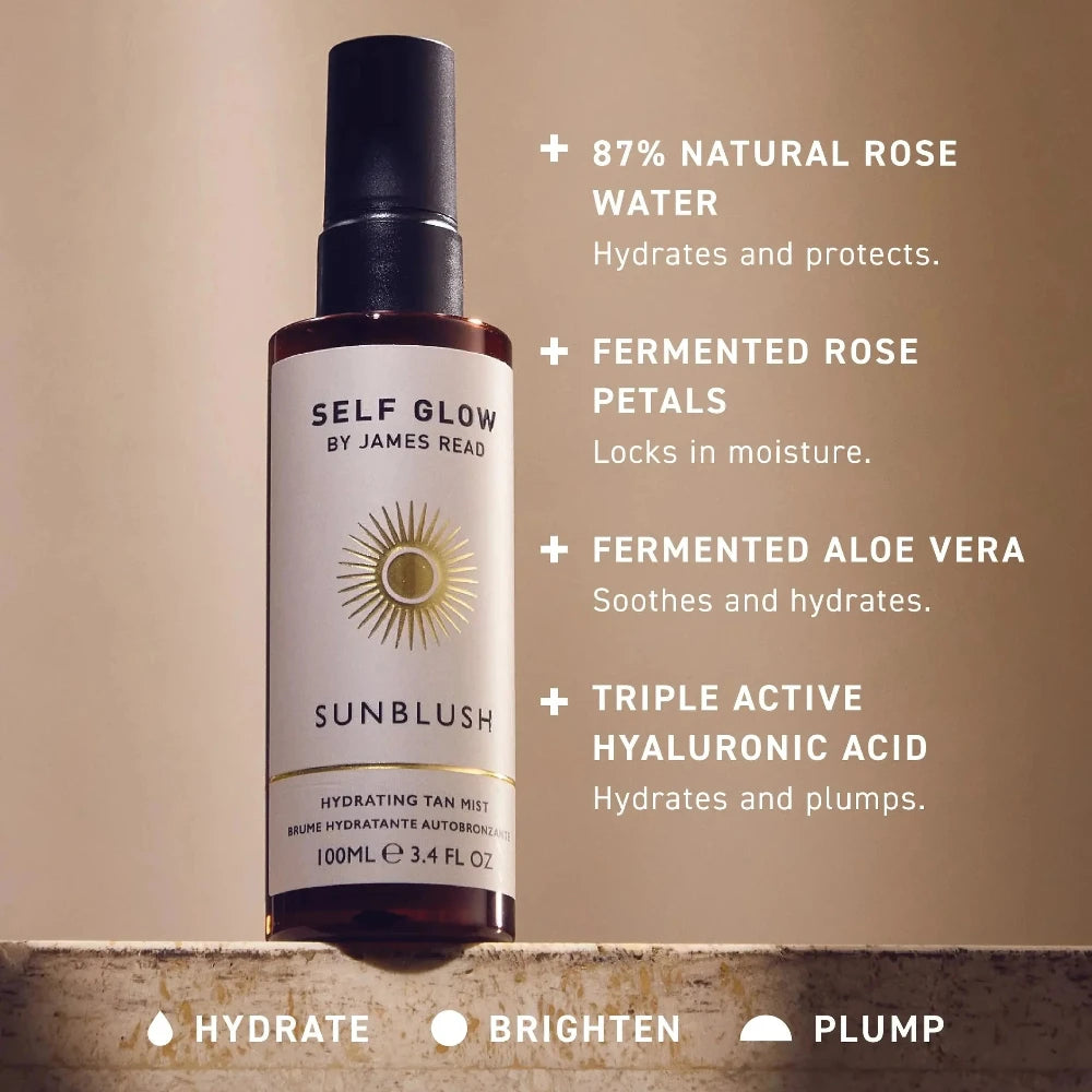 Self Glow by James Read Sunblush Hydrating Tan Mist