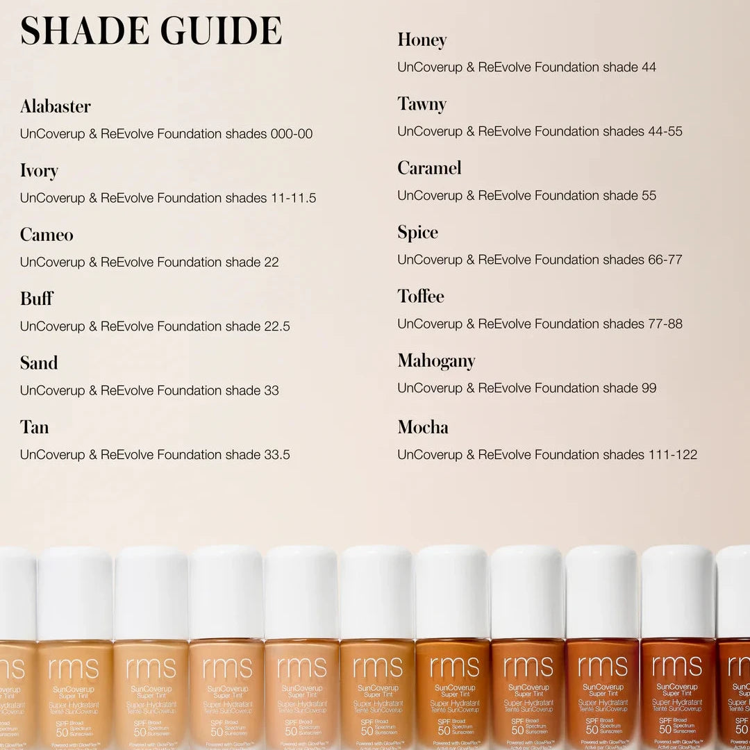 RMS Beauty SunCoverUp Super Tinted SPF 50