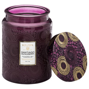 VOLUSPA Santiago Huckleberry Candle | 18oz Large Jar