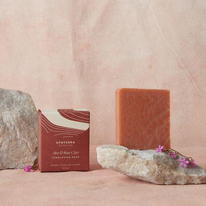 APOTERRA SKINCARE Aloe + Rose Clay Complexion Soap