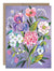 Biely & Shoaf Purple Floral Blank Card