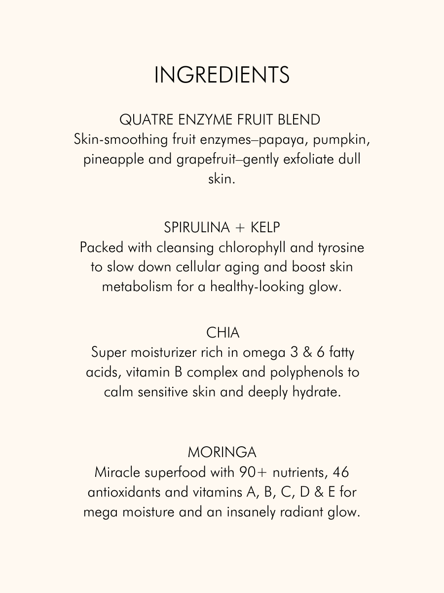 MARA Chia + Moringa® Algae Enzyme Cleansing Oil