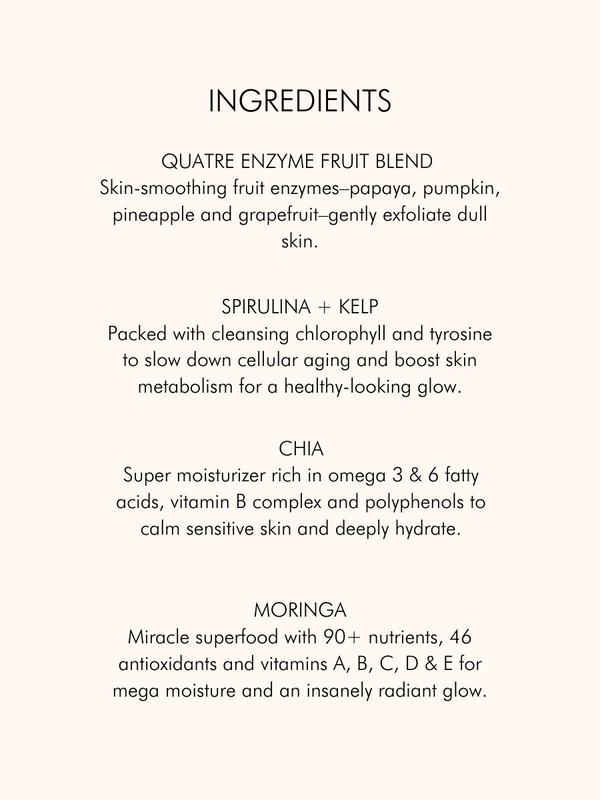 Photo inspiration: Gallery Detail: Mara Chia Moringa Algae Enzyme Cleansing Oil