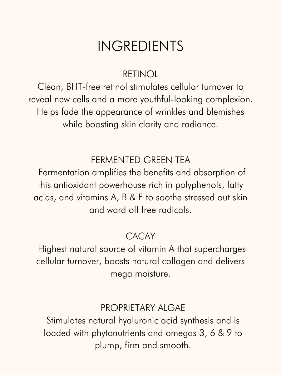 MARA Evening Primrose + Green Tea® Algae Retinol Face Oil