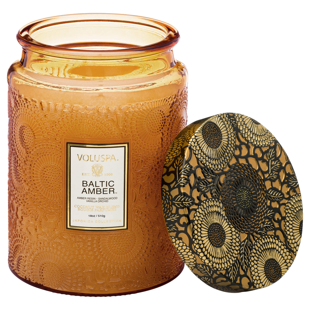 VOLUSPA Baltic Amber Candle | 18oz Large Jar