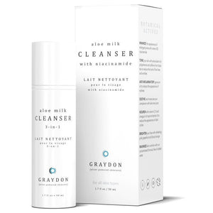 Graydon Aloe Milk Cleanser | Soothing for Sensitive Skin ~ 50ml