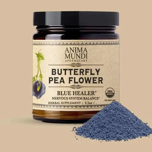 Anima Mundi Butterfly Pea Flower | Organic Blue Healer ~ Nervous System Balance