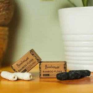 Bamboo Switch Bamboo Floss Refill | Bamboo Charcoal Infused Floss