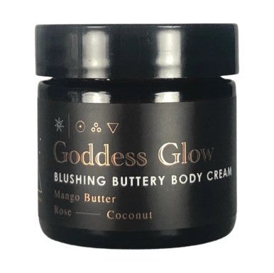 Good Medicine Beauty Lab | Goddess Glow Blushing Buttery Body Cream | Travel Size