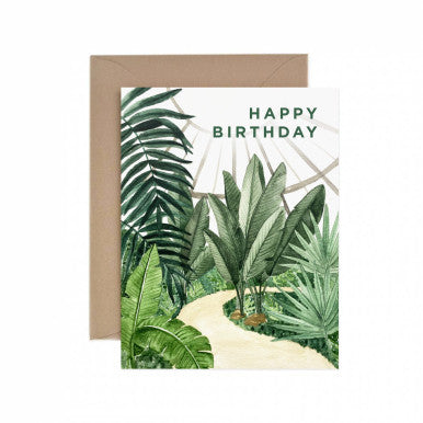 Paper Anchor Co. Greeting Card Conservatory Happy Birthday