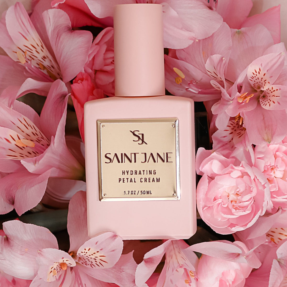 Saint Jane Hydrating Petal Cream - Hyaluronic Acid + Vitamin C Daily Moisturizer