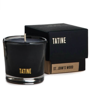 Tatine Candle | St. John's Wood | Black Wax 3 oz