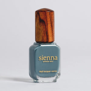 Sienna Byron Bay Nail Polish | Juniper ~ Denim Blue Creme