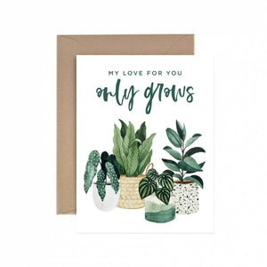 Paper Anchor Co. Greeting Card Love Grows