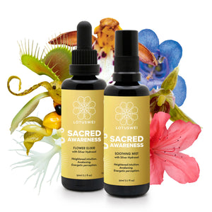 LOTUSWEI Sacred Awareness Soothing Mist ~ For Heightened Intuition, Awakening, Energetic Perception
