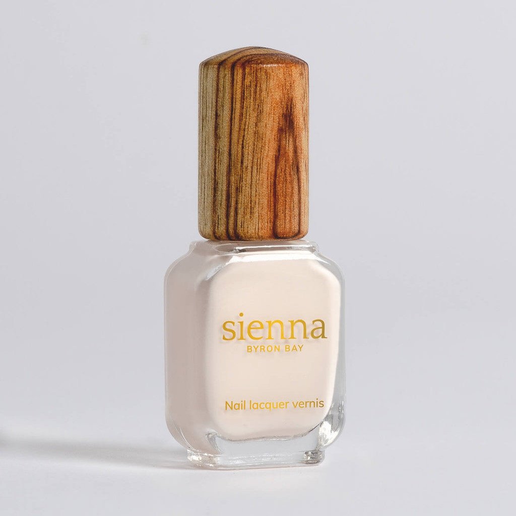 Sienna Nail Polish | LUNA ~ Eggshell White