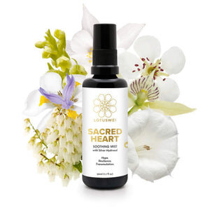 LOTUSWEI Sacred Heart Soothing Mist ~ For Hope, Resilience, Transmutation