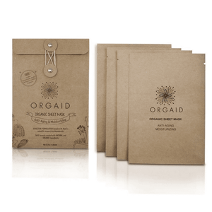 Orgaid Organic Sheet Mask- Anti-Aging & Moisturizing