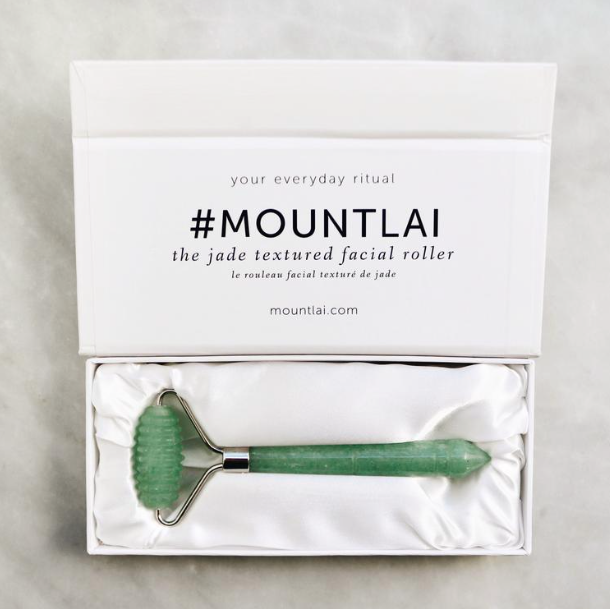 MOUNT LAI Jade Textured Facial Roller