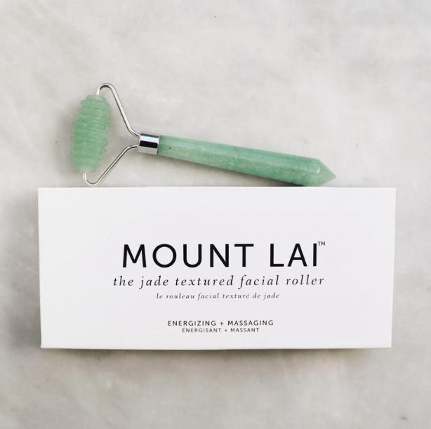 MOUNT LAI Jade Textured Facial Roller