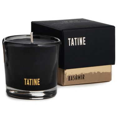 Tatine Petite 3 Ounce Black Wax Candle ~ Kashmir