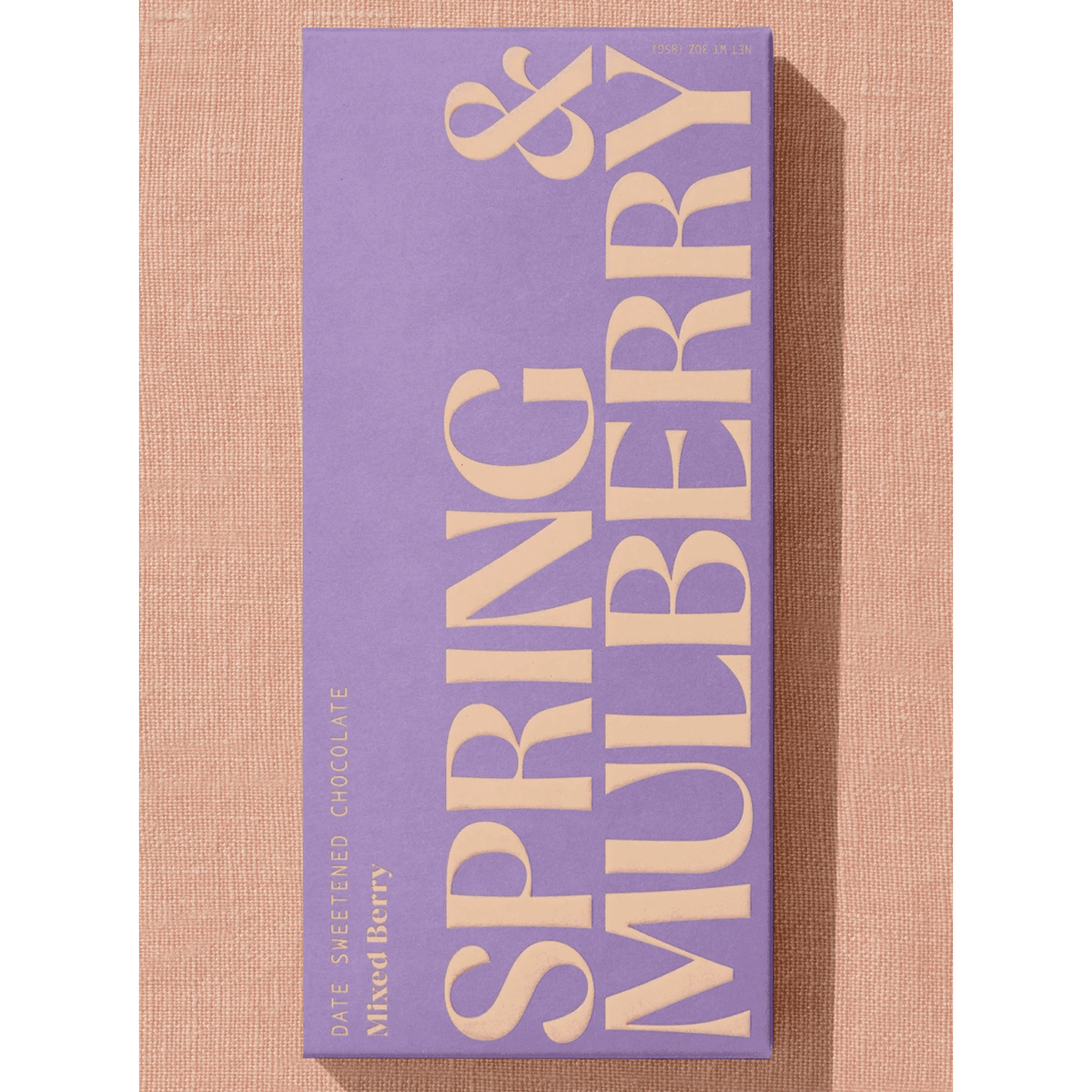 Spring & Mulberry Date Sweetened Chocolate Bar ~ Mixed Berry